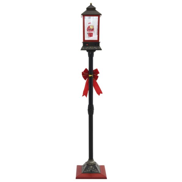 vidaXL Vianočný lampáš ESPOO Studená biela 26,5 x 26,5 x 150 cm – Obrázok 6