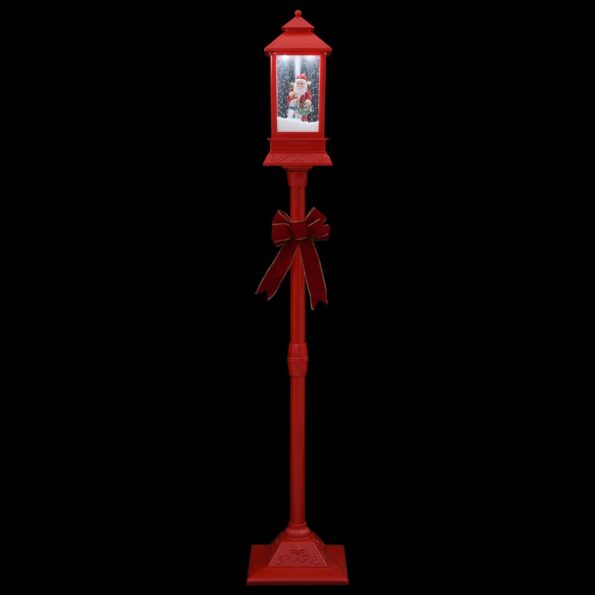 vidaXL Vianočný lampáš ESPOO Studená biela 26,5 x 26,5 x 150 cm – Obrázok 4