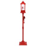 vidaXL Vianočný lampáš ESPOO Studená biela 26,5 x 26,5 x 150 cm – Obrázok 5
