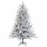 vidaXL Umelý Sklápací Vianočný Stromček 180 cm PVC a kov – Obrázok 3