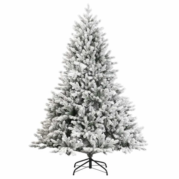 vidaXL Umelý Sklápací Vianočný Stromček 180 cm PVC a kov – Obrázok 3