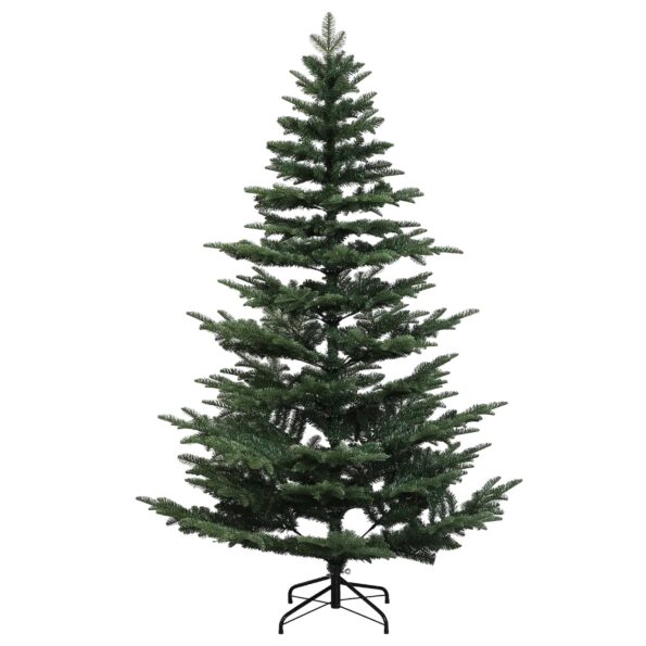vidaXL Umelý Sklápací Vianočný Stromček 210 cm PE a PVC Zelená – Obrázok 3
