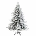 vidaXL Umelý Sklápací Vianočný Stromček 180 cm PVC a kov – Obrázok 3