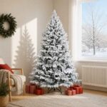 vidaXL Umelý Sklápací Vianočný Stromček 180 cm PVC a kov
