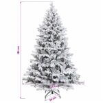 vidaXL Umelý Sklápací Vianočný Stromček 180 cm PVC a kov – Obrázok 7