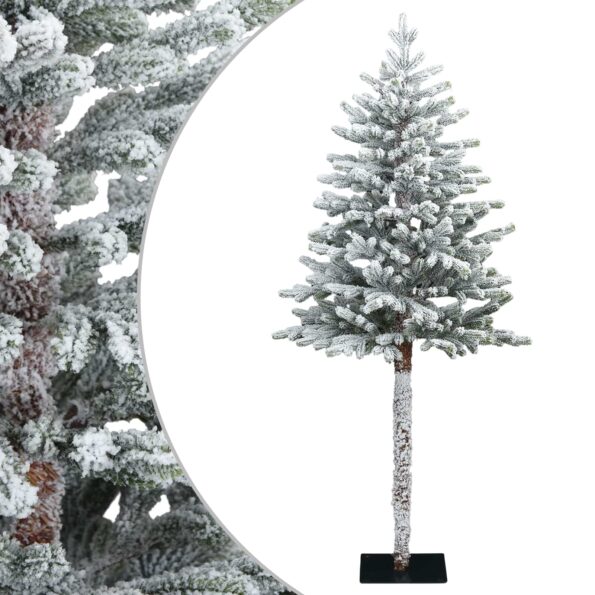 vidaXL Umelý Sklápací Vianočný Stromček 120 cm PVC a kov – Obrázok 2