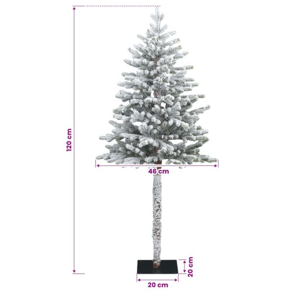 vidaXL Umelý Sklápací Vianočný Stromček 120 cm PVC a kov – Obrázok 7