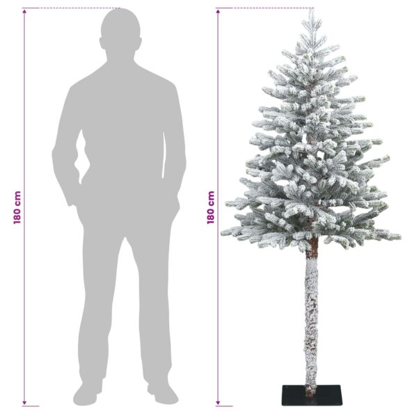 vidaXL Umelý Sklápací Vianočný Stromček 180 cm PVC a kov – Obrázok 7