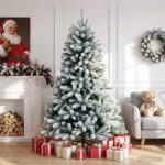 vidaXL Umelý Sklápací Vianočný Stromček 180 cm PVC a kov