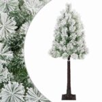 vidaXL Umelý Sklápací Vianočný Stromček 180 cm PVC a kov – Obrázok 2