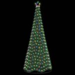 vidaXL Trblietavý LED vianočný stromček s podstavcom EKENAS 250 cm – Obrázok 3