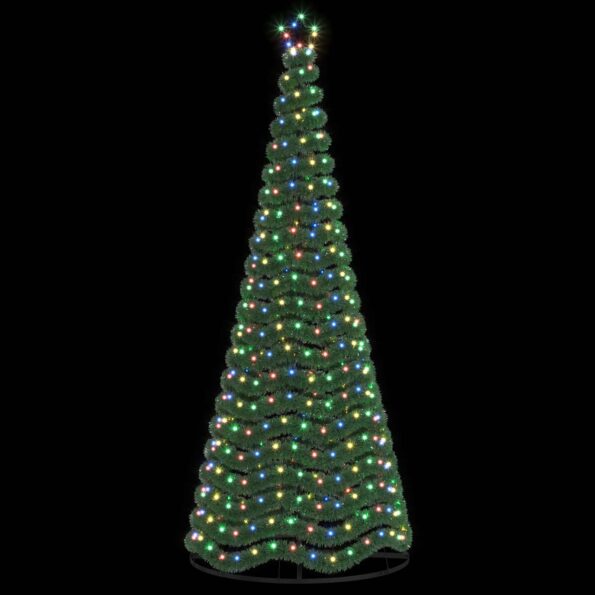 vidaXL Trblietavý LED vianočný stromček s podstavcom EKENAS 250 cm – Obrázok 3