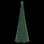 vidaXL Trblietavý LED vianočný stromček s podstavcom EKENAS 300 cm – Obrázok 3