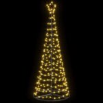 vidaXL Špirálový LED vianočný stromček s podstavcom EKENAS 180 cm – Obrázok 3