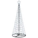 vidaXL Špirálový LED vianočný stromček s podstavcom EKENAS 180 cm – Obrázok 2