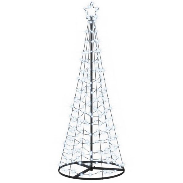 vidaXL Špirálový LED vianočný stromček s podstavcom EKENAS 180 cm – Obrázok 2