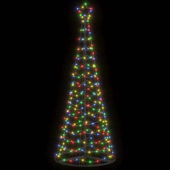 vidaXL Špirálový LED vianočný stromček s podstavcom EKENAS 180 cm – Obrázok 3