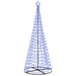vidaXL Špirálový LED vianočný stromček s podstavcom EKENAS 250 cm – Obrázok 2