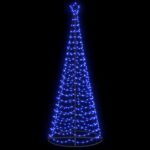 vidaXL Špirálový LED vianočný stromček s podstavcom EKENAS 250 cm – Obrázok 3