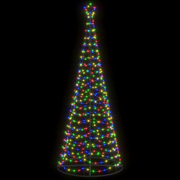 vidaXL Špirálový LED vianočný stromček s podstavcom EKENAS 250 cm – Obrázok 3