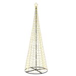 vidaXL Špirálový LED vianočný stromček s podstavcom EKENAS 300 cm – Obrázok 2