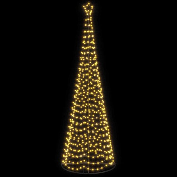 vidaXL Špirálový LED vianočný stromček s podstavcom EKENAS 300 cm – Obrázok 3