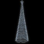 vidaXL Špirálový LED vianočný stromček s podstavcom EKENAS 300 cm – Obrázok 3