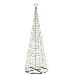 vidaXL Špirálový LED vianočný stromček s podstavcom EKENAS 300 cm – Obrázok 2
