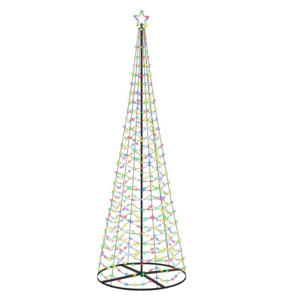 vidaXL Špirálový LED vianočný stromček s podstavcom EKENAS 300 cm – Obrázok 2