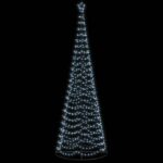 vidaXL Špirálový LED vianočný stromček s podstavcom EKENAS 400 cm – Obrázok 3