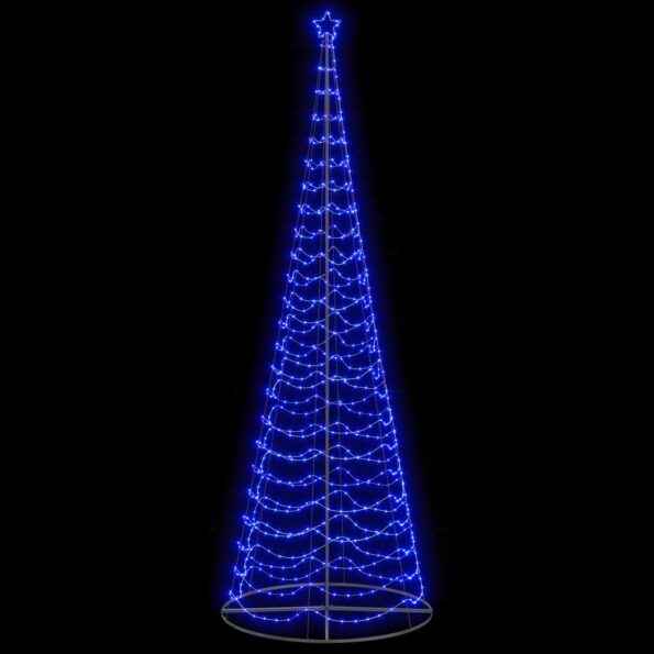 vidaXL Špirálový LED vianočný stromček s podstavcom EKENAS 400 cm – Obrázok 3
