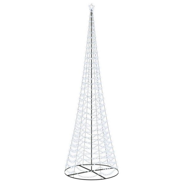 vidaXL Špirálový LED vianočný stromček s podstavcom EKENAS 500 cm – Obrázok 2