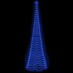 vidaXL Špirálový LED vianočný stromček s podstavcom EKENAS 500 cm – Obrázok 3