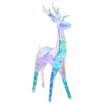 vidaXL Prizmatický meňavý LED sob Viacfarebný 48 x 19 x 86 cm – Obrázok 2
