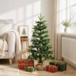 vidaXL Mini vianočný stromček 90 cm PVC a PE Zelená