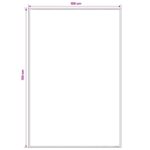 vidaXL Behúň na koberce FLORNES Tkaný Modrá 100 x 150 cm PP 7 mm – Obrázok 4