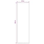 vidaXL Behúň na koberce FLORNES Tkaný Hnedá 67 x 250 cm PP 7 mm – Obrázok 4