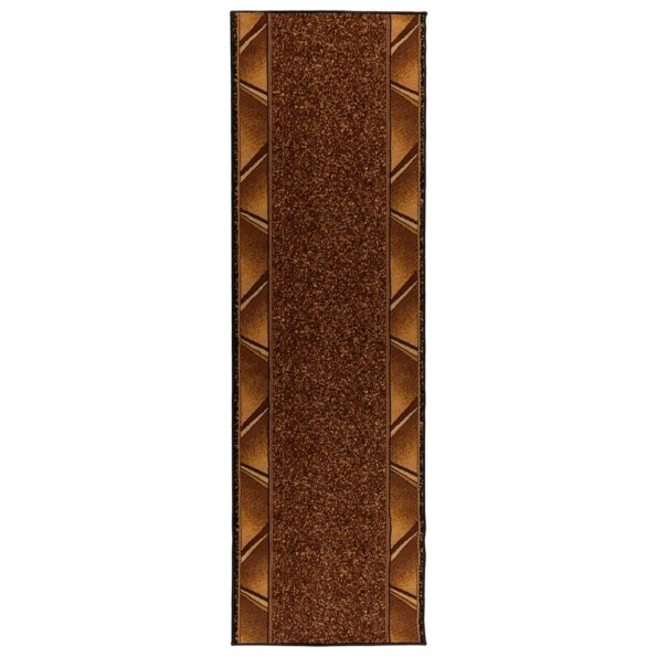 vidaXL Behúň na koberce FLORNES Tkaný Hnedá 100 x 200 cm PP 7 mm – Obrázok 2