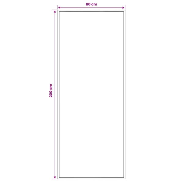 vidaXL Behúň na koberce FLORNES Tkaný Sivohnedá 80 x 200 cm PP 7 mm – Obrázok 4