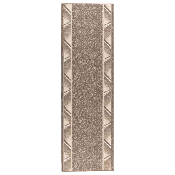 vidaXL Behúň na koberce FLORNES Tkaný Sivohnedá 100 x 400 cm PP 7 mm – Obrázok 2