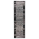 vidaXL Behúň na koberce FLORNES Tkaný Sivá 80 x 300 cm PP 7 mm – Obrázok 2