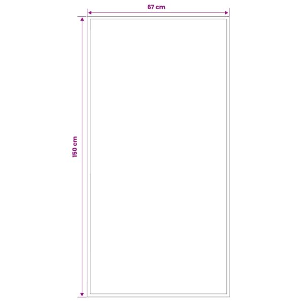vidaXL Behúň na koberce FLORNES Tkaný Sivohnedá 67 x 150 cm PP 7 mm – Obrázok 4