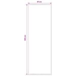 vidaXL Behúň na koberce FLORNES Tkaný Ecru 67 x 200 cm PP 7 mm – Obrázok 4
