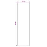 vidaXL Behúň na koberce FLORNES Tkaný Ecru 100 x 400 cm PP 7 mm – Obrázok 4