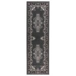 vidaXL Behúň na koberce FLORNES Tkaný Sivá 80 x 300 cm PP 7 mm – Obrázok 2