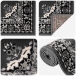 vidaXL Behúň na koberce FLORNES Tkaný Sivá 80 x 300 cm PP 7 mm – Obrázok 3