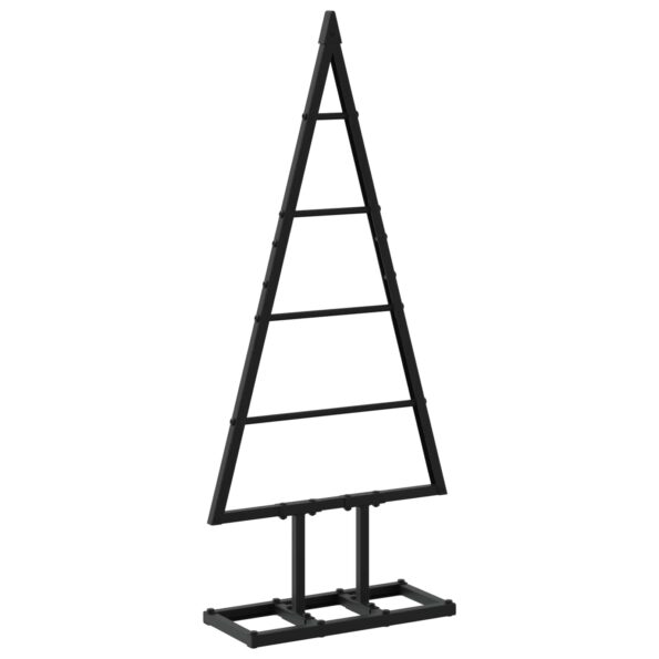 vidaXL Kovový vianočný stromček KUOPIO 60 cm Kov Čierna – Obrázok 2