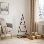 vidaXL Kovový vianočný stromček KUOPIO 90 cm Kov Čierna