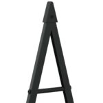 vidaXL Kovový vianočný stromček KUOPIO 90 cm Kov Čierna – Obrázok 5