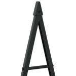 vidaXL Kovový vianočný stromček KUOPIO 125 cm Kov Čierna – Obrázok 5